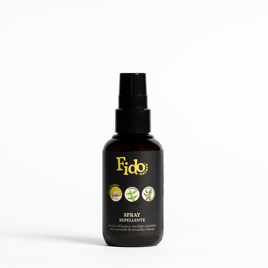 Spray repellente naturale per cani